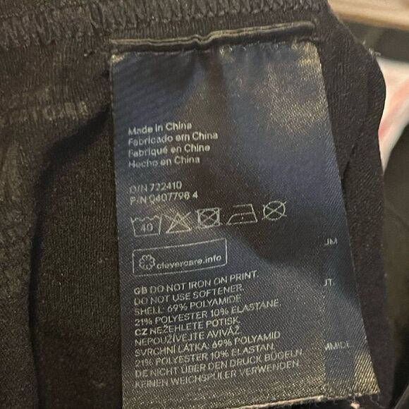 H&M Black Seamless Sports Leggings Size Small - Picture 9 of 13